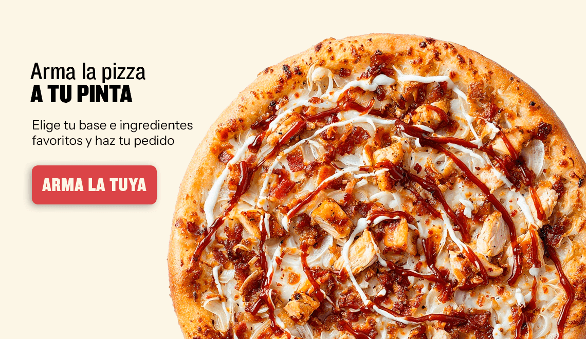 Arma tu pizza Al Taglio